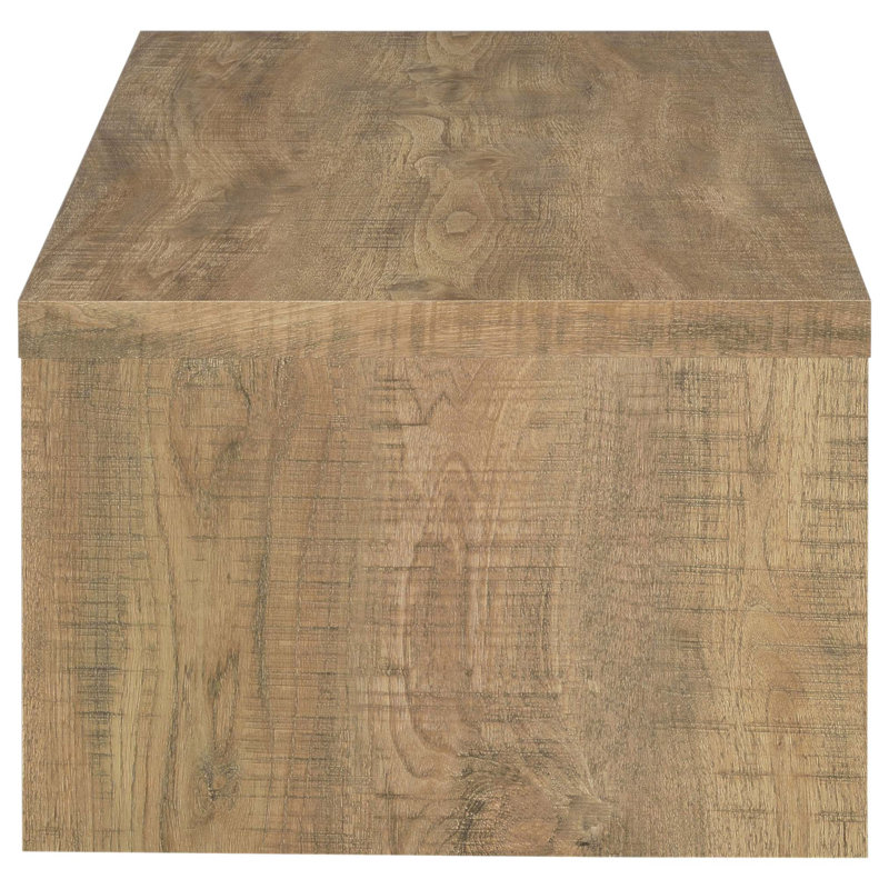 Table basse en bois d'ingénierie Brianna Mango