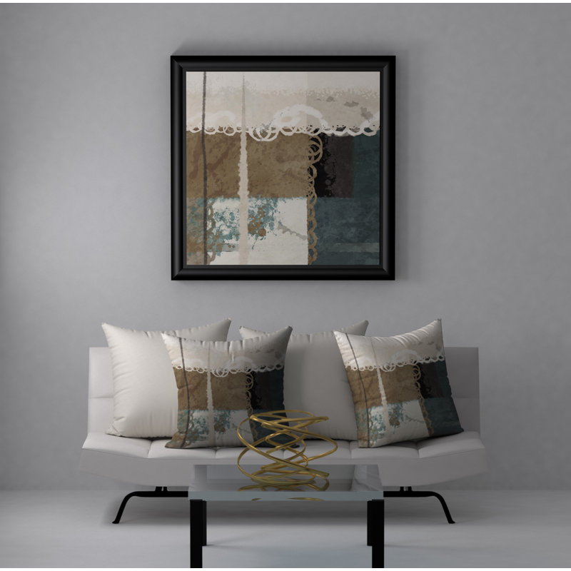 Housse de coussin carrée et insert, 20 po X 20 po