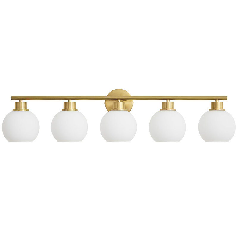 Luminaires de salle de bain Kyller Modern Light, Doré, 5