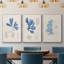 Algues bleu marine VI-91887798-91887800