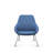 Lilly Upholstered Lounge Chair from 9to5 Seating-854941535-854941528