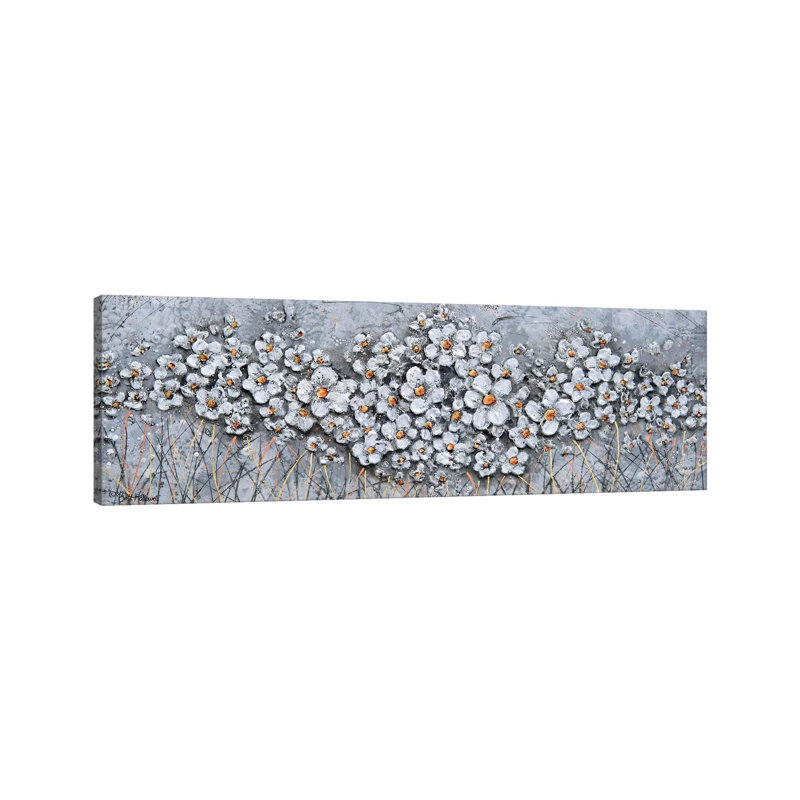 Fields Of Pearls by Britt Hallowell - Wrapped Canvas Panoramic Gallery-Wrapped Canvas Giclée