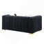 A Modern Channel Take On A Traditional Chesterfield Sofa