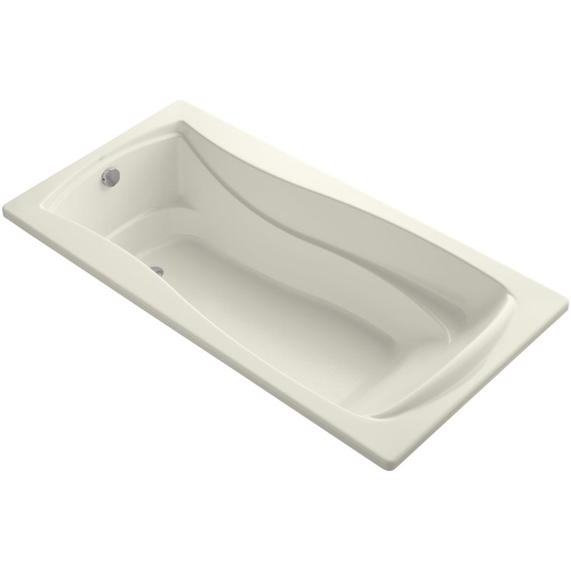 Baignoire de trempage 72 po. X 36 po. Mariposa, Biscuit