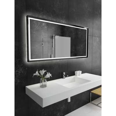 Opera Metal Flat Wall Mirror