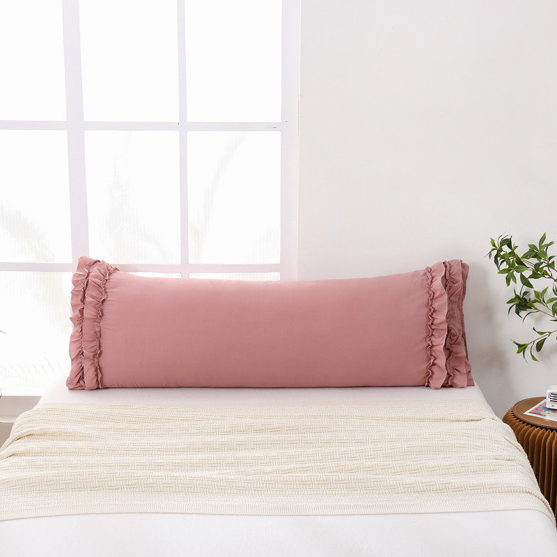 Housse de coussin Bean Pink, Rose haricot