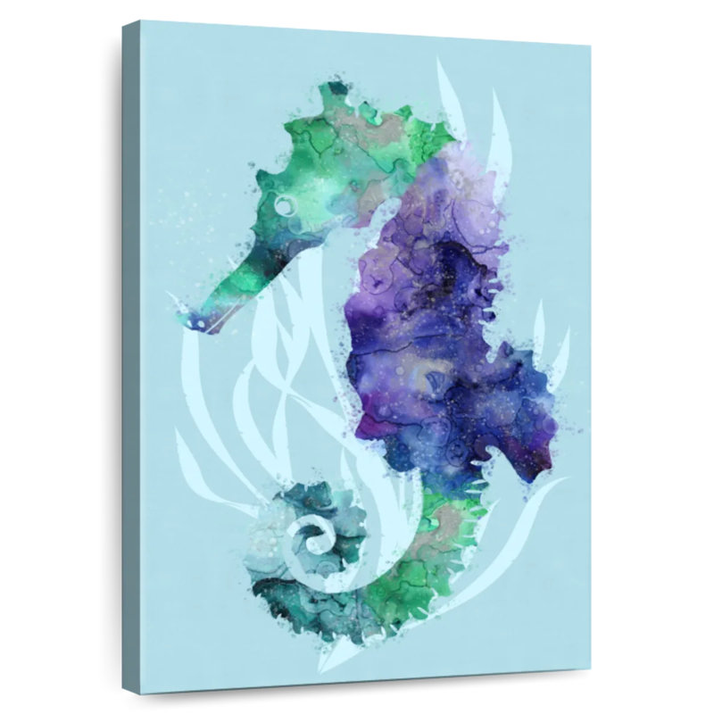 Brampt Mystical Seahorse, 51" H x 34" W