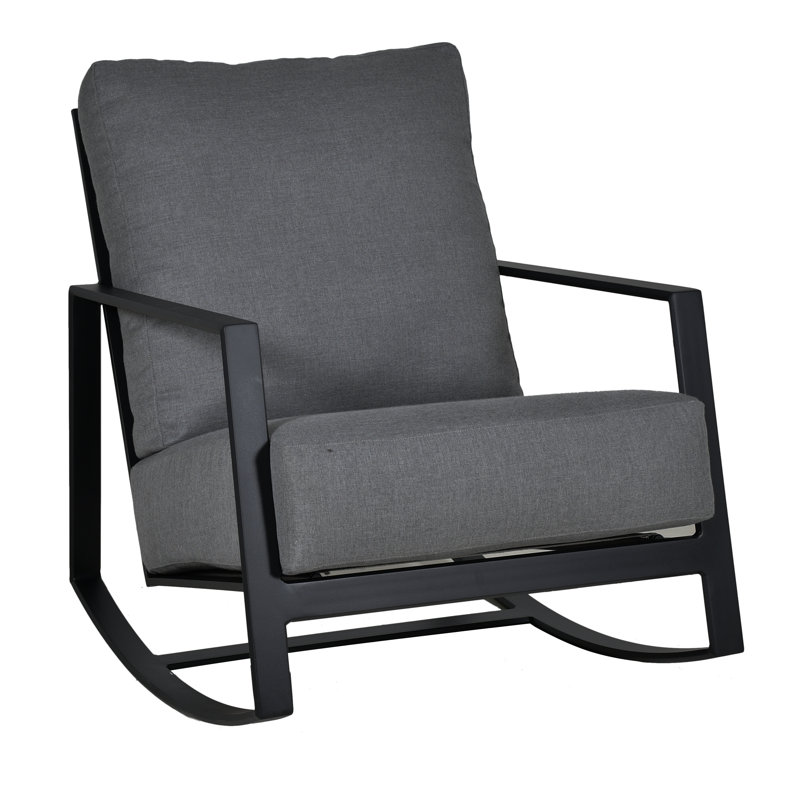 Prism Cushioned Lounge Rocking Chair
