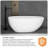 x Soaking Plastic / Acrylic Bathtub