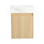 Petit meuble-lavabo moderne avec lavabo Modern-1811571793