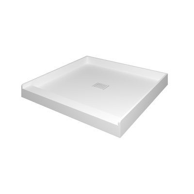 Base de douche simple l 36 po x P 36 po