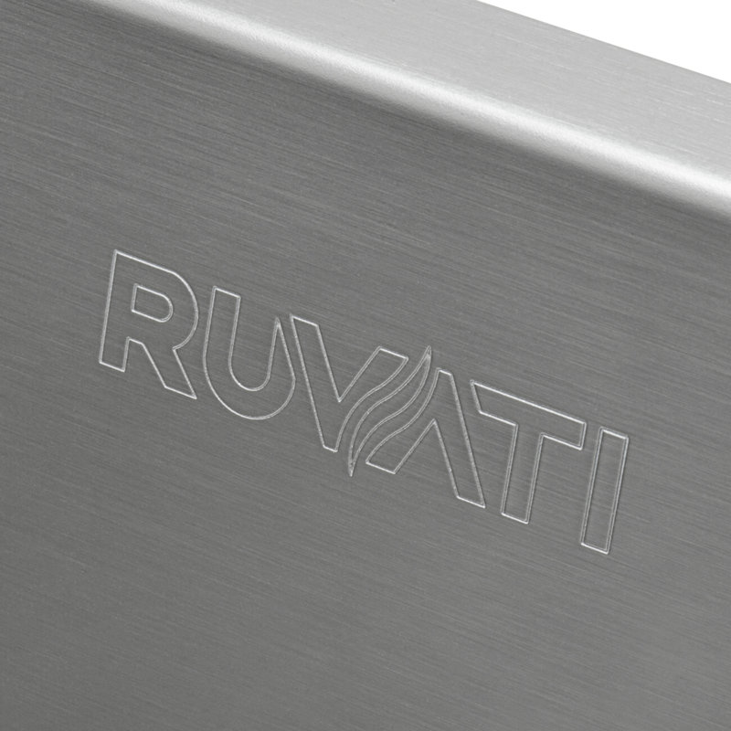 33-Inch Stainless Steel Double Bowl Topmount Kitchen Sink