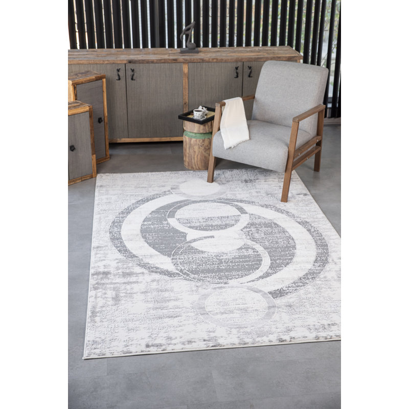 Odena Collection Transitional Geometric Area Rug, Rectangle 2' x 3'