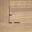 Ensemble de conversation d'extérieur en bois d'acacia 6 pièces avec coussins Trent