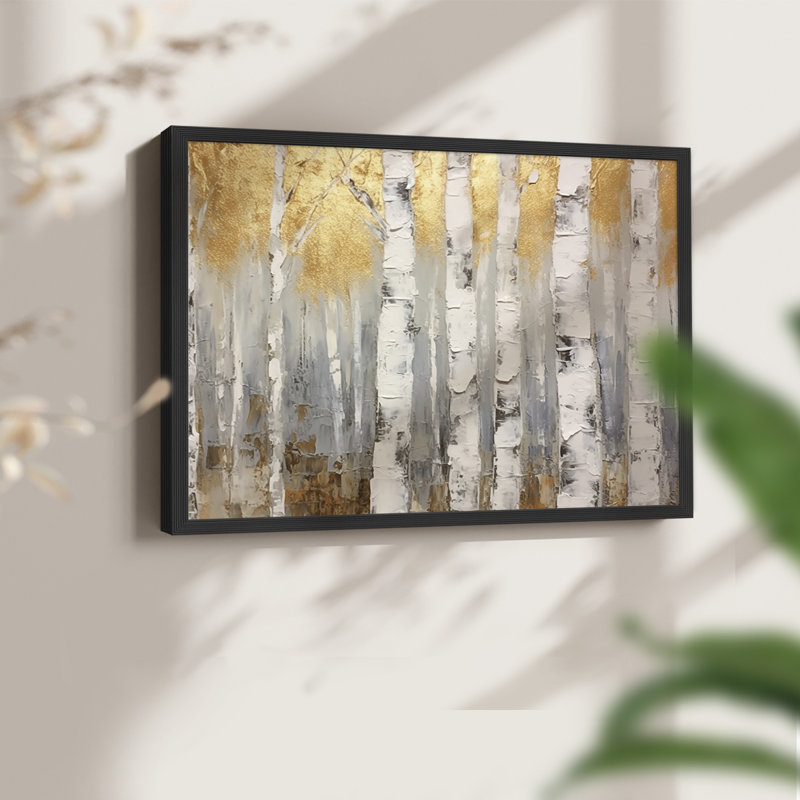 Abstract Series-CLIX -Framed Print - Restickable, 8" H x 10" W, Black