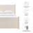Rael Performance Velvet Platform Bed-105697906-105697907