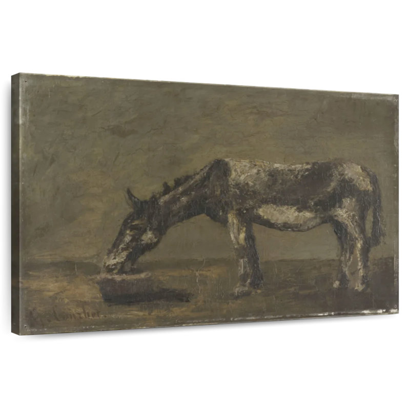 The Donkey 1862-63, 8" H x 12" W