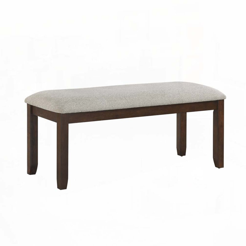 Banc de salle à manger en tissu