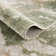 Charniqua Modern Abstract Marble Design Green Area Rug