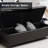 51" Ottoman Storage Bench, Faux Leather Storage Chest With Lift Top, Tufted Ottoman With Storage For Living Room, Entryway, Dark Brown-896617293
