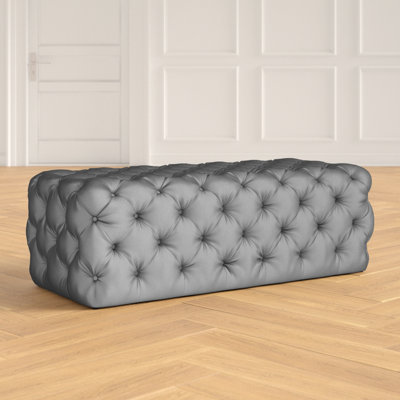 Velvet Upholstered Bench
