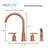 Double Handle Kitchen Faucet With Side Spray