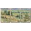 «Soft Lavender Sky I», reproduction sur toile flottante 3 pièces-1145266242-1145266271