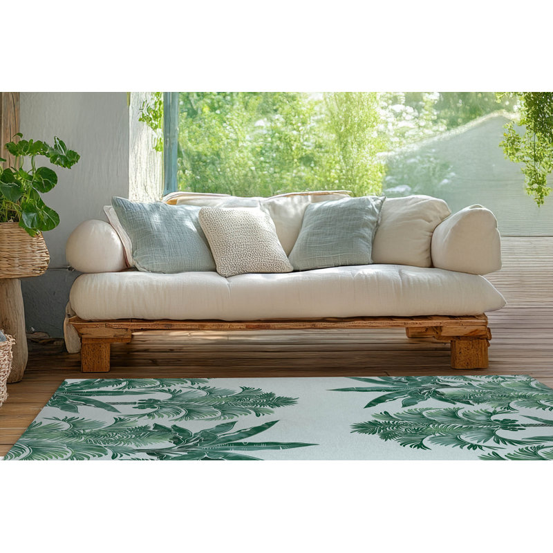 Tapis extérieur In the Jungle, Rectangle 5 pi x 7 pi
