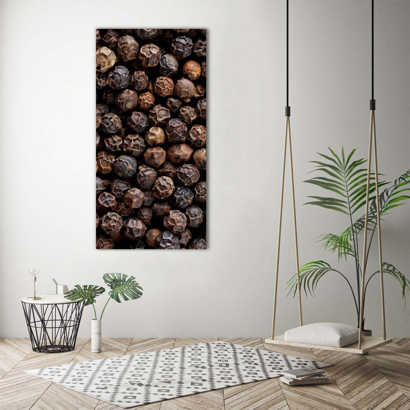 Grains Of Pepper - Wrapped Canvas Print