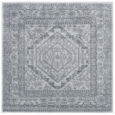 Arrietty Oriental Machine Made Area Rug in Sage/Ivory