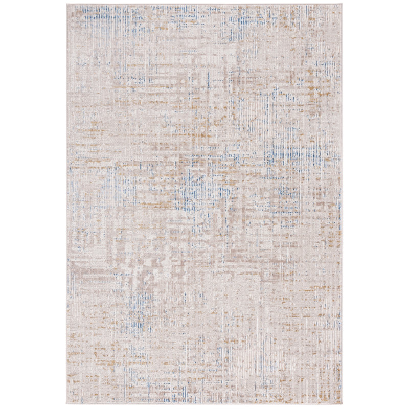 Onay Performance Abstract Rug, Rectangle 5'3" x 7'6"