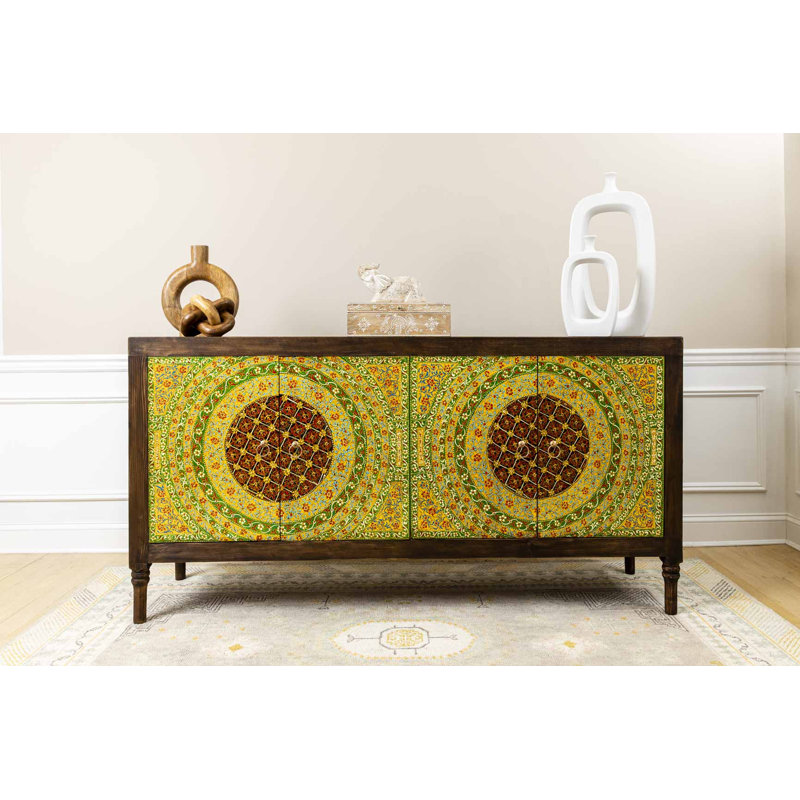 72'' Solid Wood Sideboard