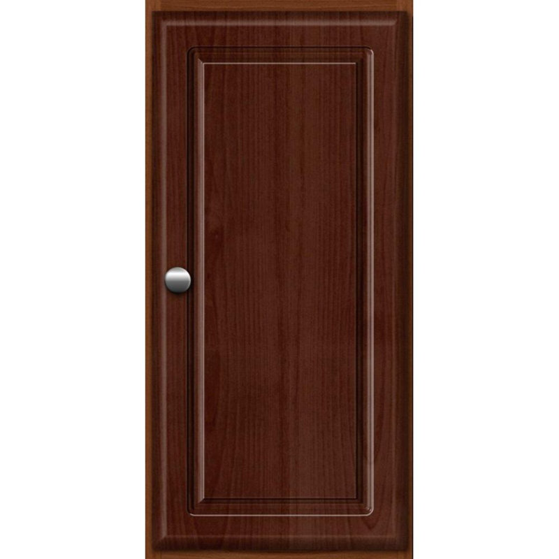 Armoire de salle de bain murale, Aulne foncé