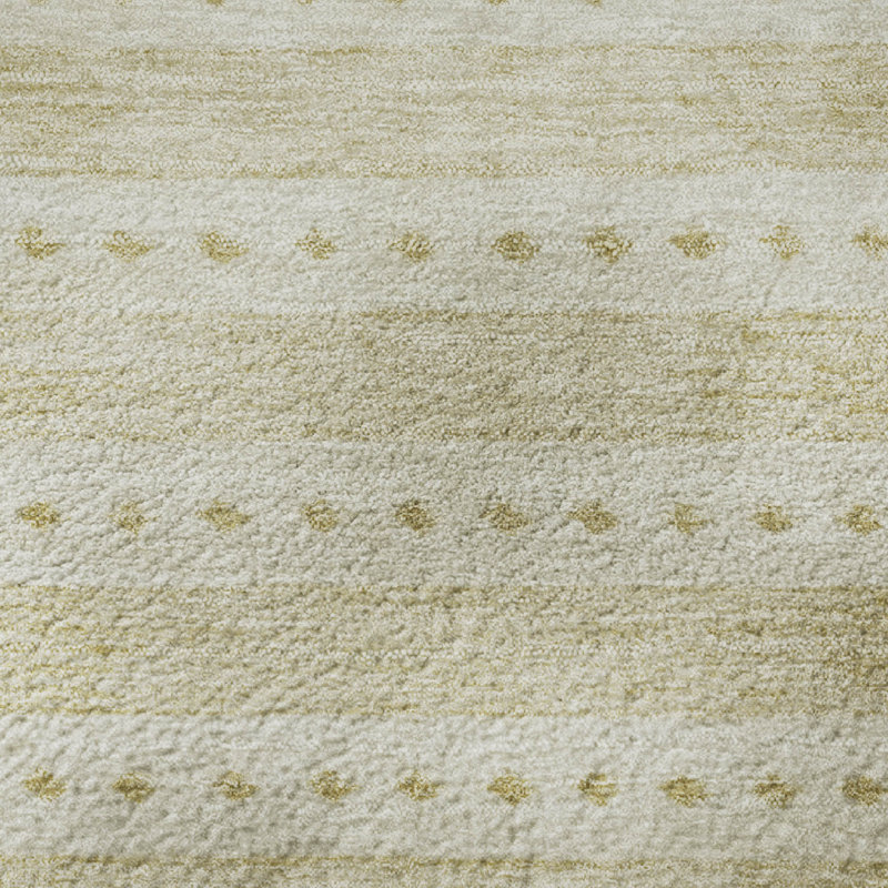 Premium Machine Washable Mayfield Border Rug, Rectangle 3' x 5'