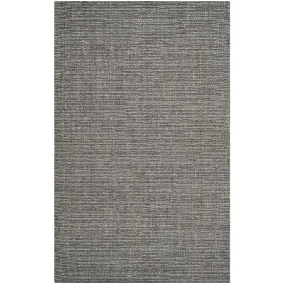 Auckland Handmade Flatweave Jute/Sisal Light Gray Area Rug