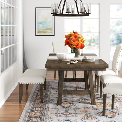 Zaneta 6 - Piece Butterfly Leaf Dining Set