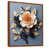 Toile avec cadre flottant brun