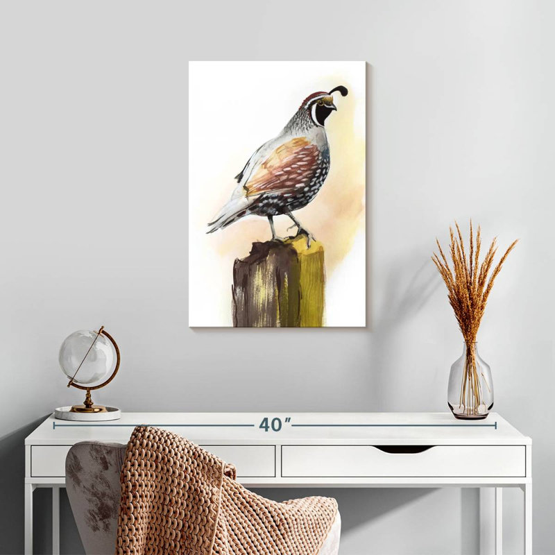 Brampt Quail, 24" H x 16" W