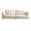Coussin modulaire en velours cristal crème-1628507734