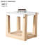 Table de bout 1pc, plateau en faux marbre à deux tons, salon principal-475722207