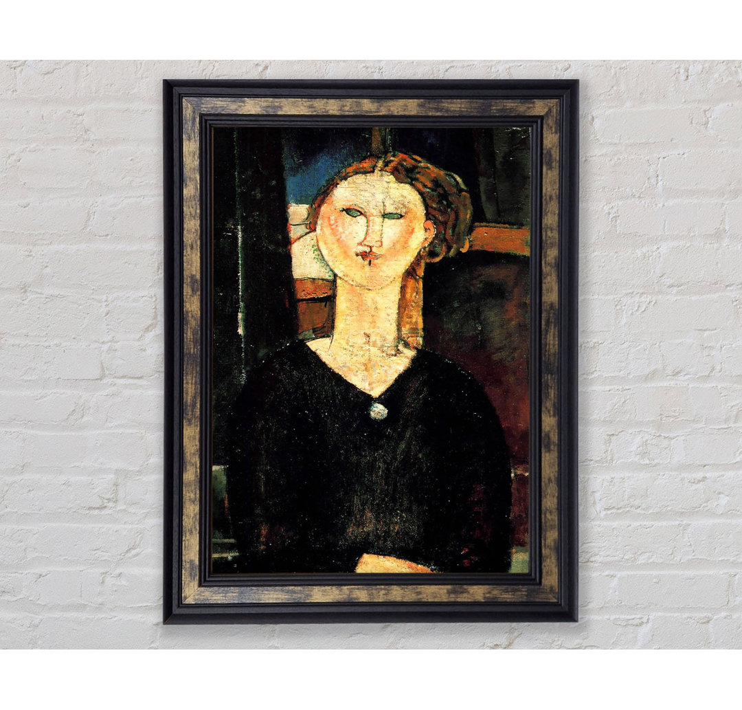 Modigliani Antonia Gerahmter Druck