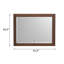 Miroir rectangulaire Zafiro
