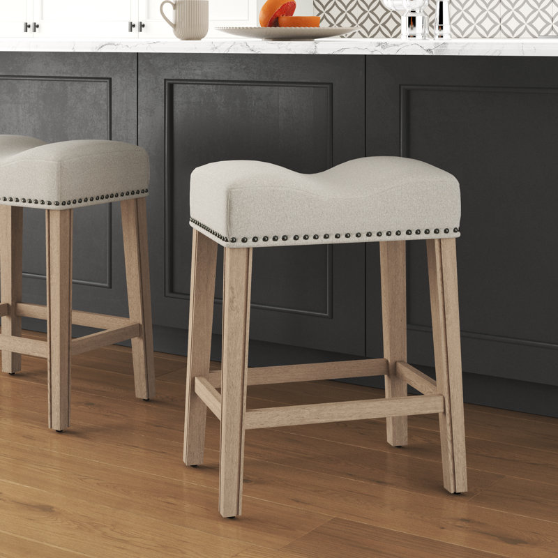 Tabouret de comptoir 25 po Midsomer, Brun clair 