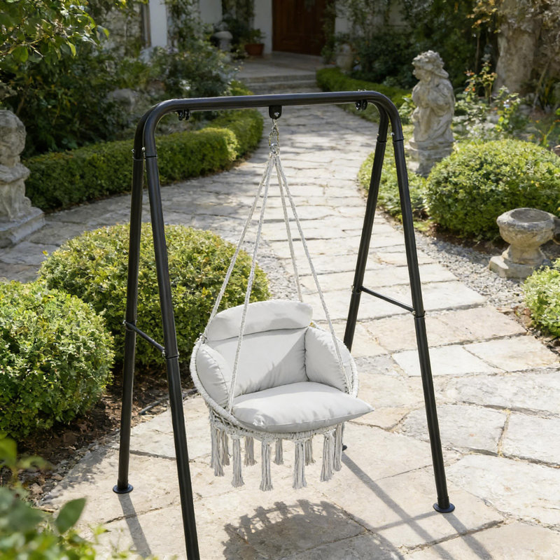 Chaise suspendue, balancelle hamac, Gris