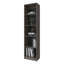 Bibliothèque en noyer teinté avec rangement ouvert et 5 tablettes-1827008192-1827008199