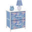 Commode 2 tiroirs - Teinture Tie Dye
