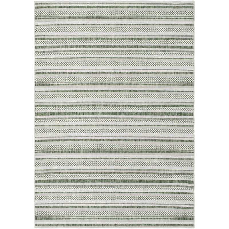 Beyanka Striped Machine Tufted Area Rug, Rectangle 130 x 180 cm