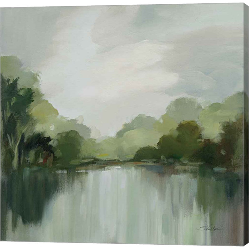 «Cool Spring Day Light» par Silvia Vassileva, peinture sur toile tendue