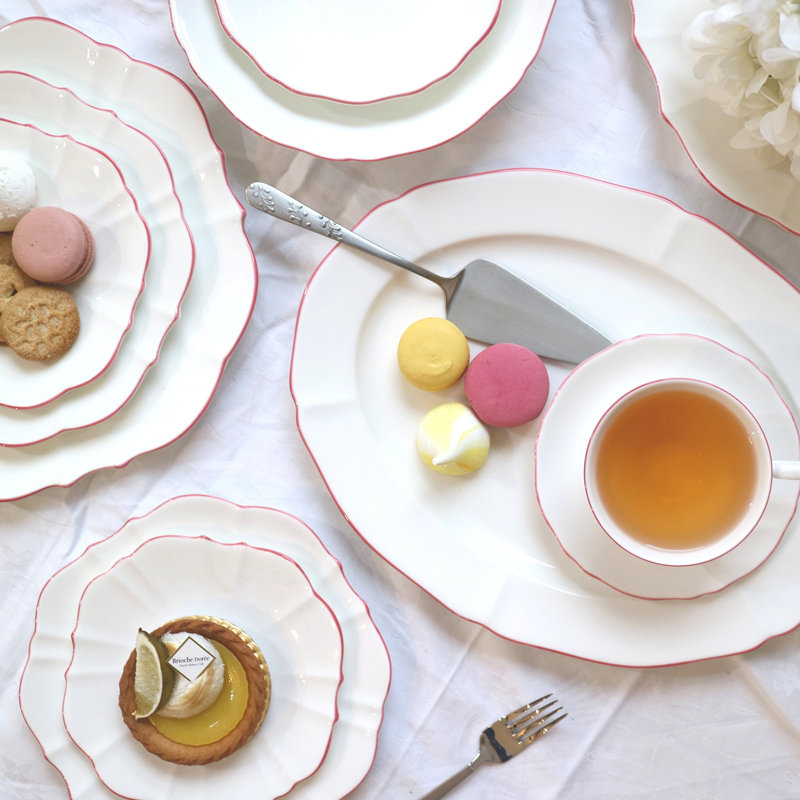 Amelie Bone China, Roseate