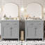 Single Bathroom Vanity with Solid + Manufactured Top